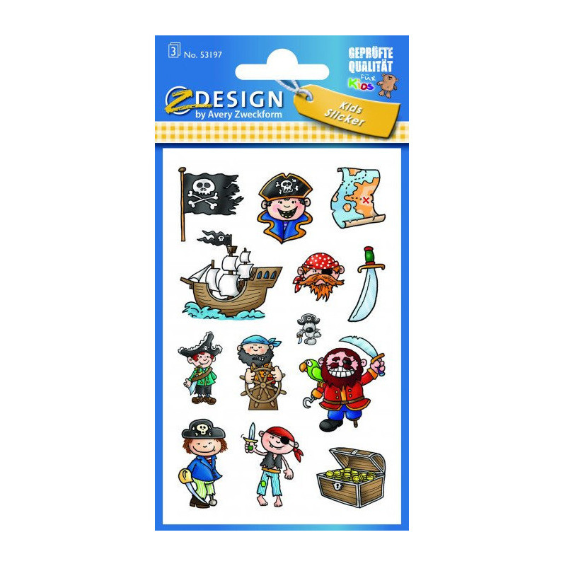 Naklejki ZF Piraci 53197 Z-DESIGN KIDS AVERY ZWECKFORM