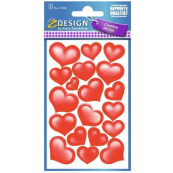 Naklejki SERCA-papier błyszczą 53205 ZF AVERY ZWECKFORM Naklejki SERCA-papier błyszczą 53205 ZF AVERY ZWECKFORM