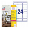 Etykiety Heavy Duty A4 63.5x33.9mm L4773-20 ZF 20ark AVERY ZWECKFORM