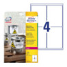 Etykiety A4 białe Heavy Duty 99,1x139mm poliestrowe L4774-20 (20 arkuszy) AVERY ZWECKFORM