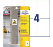 Etykiety papierowe 105x148mm (20arkuszy) L7876-20 AVERY ZWECKFORM