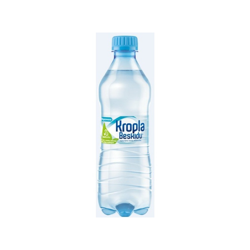 Woda KROPLA BESKIDU 0.5L (12szt) niegazowana butelka PET