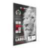 Etykiety A4 białe (25ark) 105x42,4mm nr 007 eta4105x424w25 EMERSON
