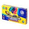 Farby szkolne dekoracyjne z brokatem 6 kolorów 10ml brokatowe 301116001 ASTRA