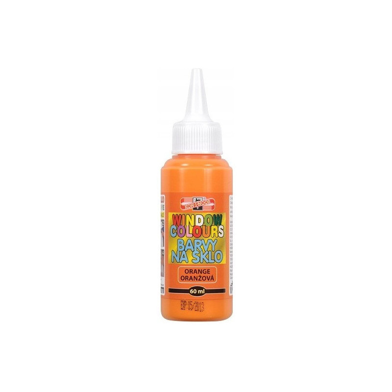 Farba witrażowa 60ml pomarańczowa 9742002 KOH-I-NOOR