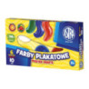 Farby plakatowa zestaw 6 kolorów 10ml szkolne 83111903 ASTRA