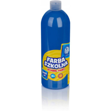 Farba plakatowa szkolna 1000ml ciemna niebieska 301217048 ASTRA Farba plakatowa szkolna 1000ml ciemna niebieska 301217048 ASTRA