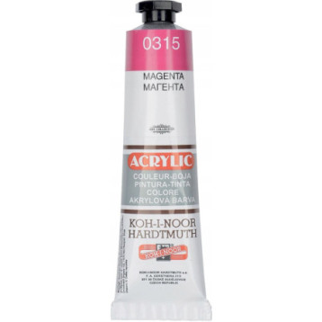 Farba akrylowa 162709 magenta 0315 40ml. KOH-I-NOOR Farba akrylowa 162709 magenta 0315 40ml. KOH-I-NOOR