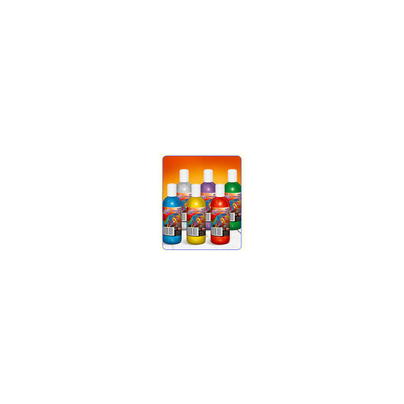 Farby plakatowe brokatowe 6 kol.x 250ml Sweet Colours OTOCKI
