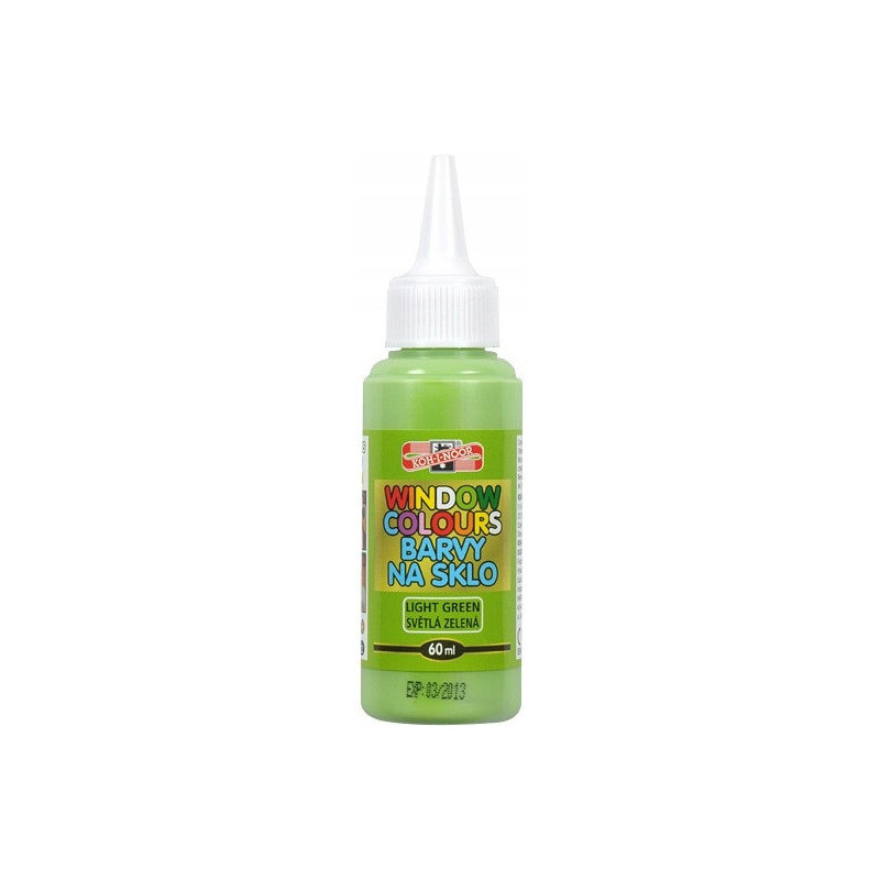 Farba witrażowa 60ml j.zielona 9742010 KOH-I-NOOR