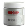 Farba TEMPERA srebrna 250ml HAPPY COLOR HA 7370 0250-81