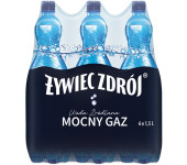Woda źródlana ŻYWIEC ZDRÓJ 1.5L (6szt) mocno gazowana