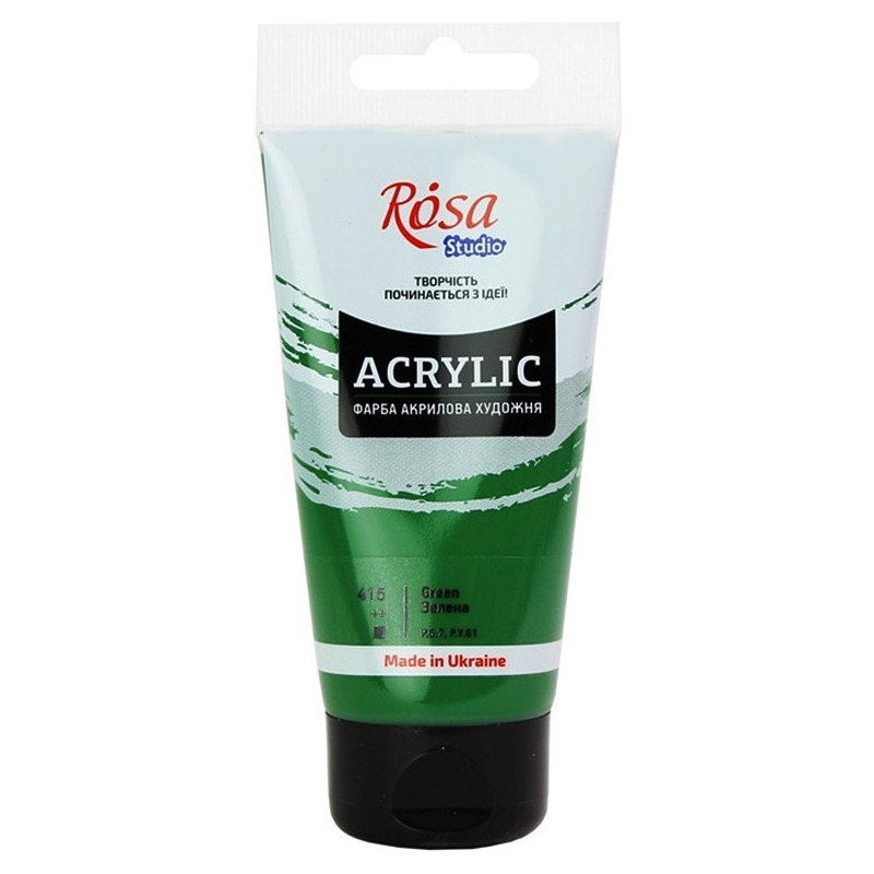 Farba akrylowa Rosa Studio 75ml GREEN 415