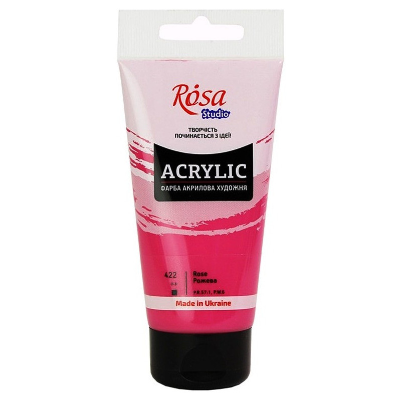 Farba akrylowa Rosa Studio 75ml PINK 422