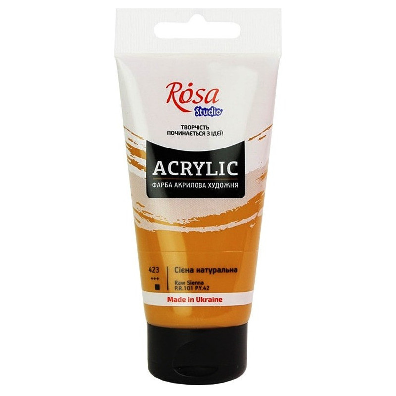 Farba akrylowa Rosa Studio 75ml SIENNA 423
