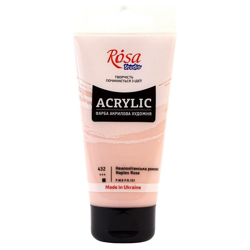 Farba akrylowa Rosa Studio 75ml NAPLES ROSE 432