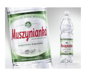 Woda MUSZYNIANKA 1.5L (6szt) niskogazowana zielona