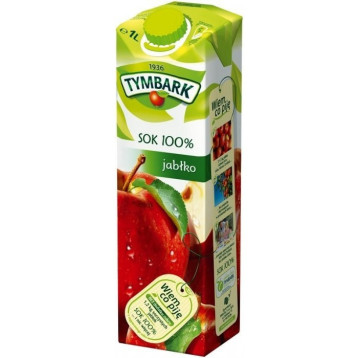 Sok TYMBARK jabłkowy 1L Sok TYMBARK jabłkowy 1L