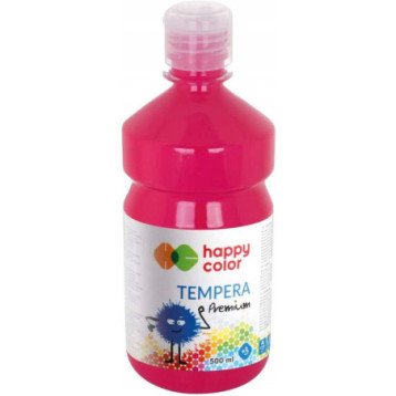 Farba TEMPERA Premium 500ml ciemnoróżowa HAPPY COLOR HA 3310 0500-22 Farba TEMPERA Premium 500ml ciemnoróżowa HAPPY COLOR HA 3310 0500-22