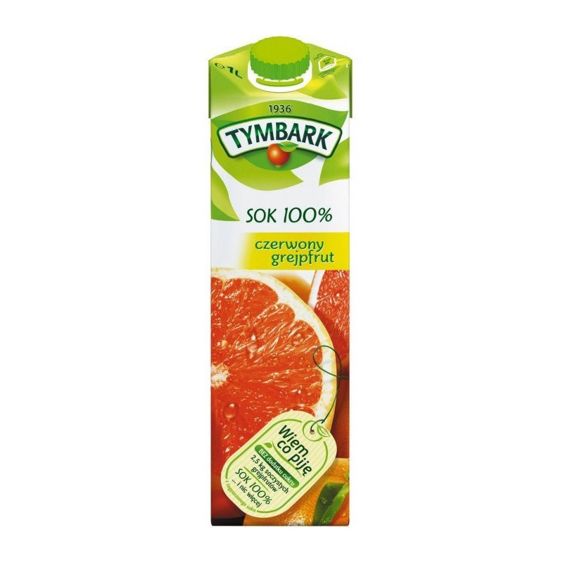 Nektar TYMBARK 1L czerwony grejpfrut