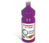 Farba TEMPERA Premium 1000ml śliwkowa HAPPY COLOR 3310 1000-63
