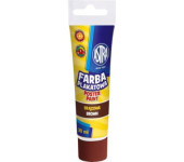 Farba plakatowa w tubkach 30ml szkolna brązowa 83110913 ASTRA