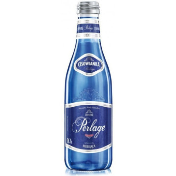 Woda CISOWIANKA 0.3L (24szt) Perlage gazowana szkło Woda CISOWIANKA 0.3L (24szt) Perlage gazowana szkło