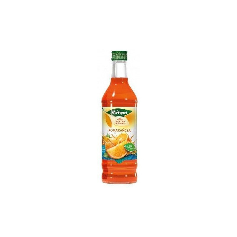 Syrop HERBAPOL Owocowa Spiżarnia pomarańcza 420ml