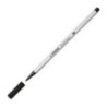 Flamaster STABILO PEN 68 568/46 czarny końcówka pędzelkowa Brush