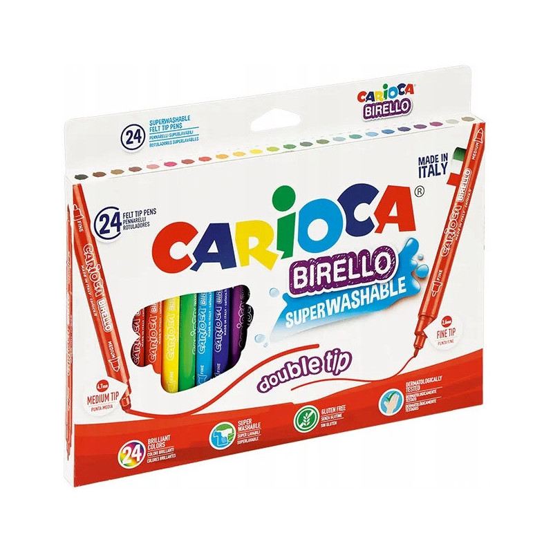 Flamastry BIRELLO 24k-dwus. CARIOCO 41521 160-1464