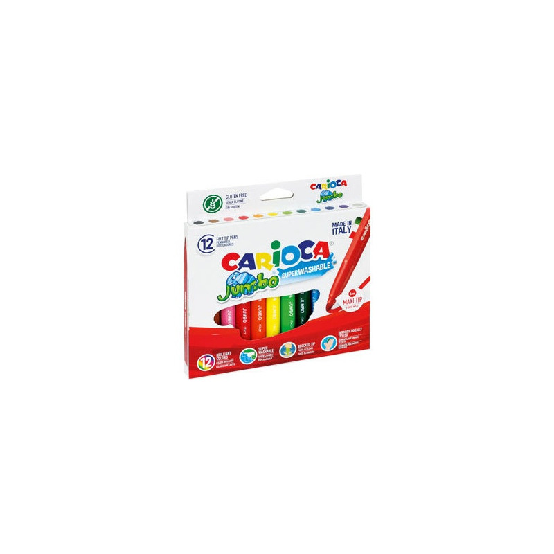 Flamastry 12 JUMBO CARIOCA 160-1479