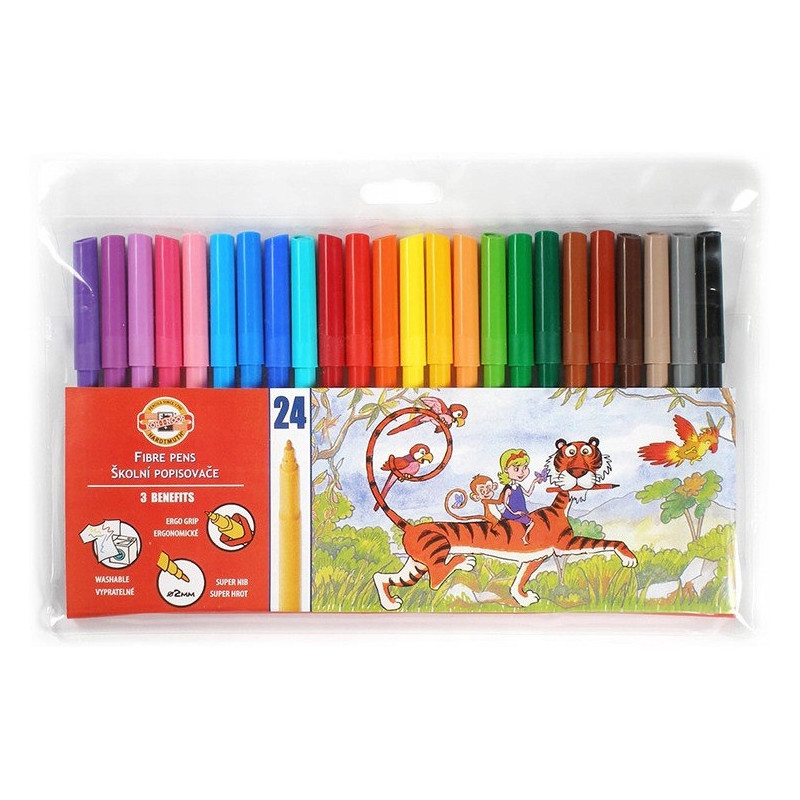 Flamastry 24 kol. 771002/BD04 KOH-I-NOOR