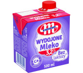 Mleko MLEKOVITA WYDOJONE UHT bez laktozy 3,2% 0.5L