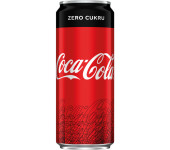 Napój COCA-COLA ZERO 0,33L (24 sztuki) puszka