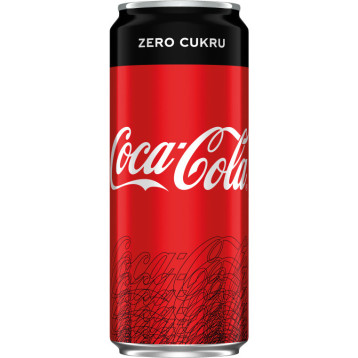 Napój COCA-COLA ZERO 0,33L (24 sztuki) puszka Napój COCA-COLA ZERO 0,33L (24 sztuki) puszka