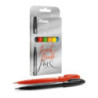 Pisak BRUSH SIGN PEN kpl. 6 szt. SES15C-ST6ABDFGSPL