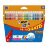 Flamastry BIC Kid Couleur 14+4 kolorów 841802/937510