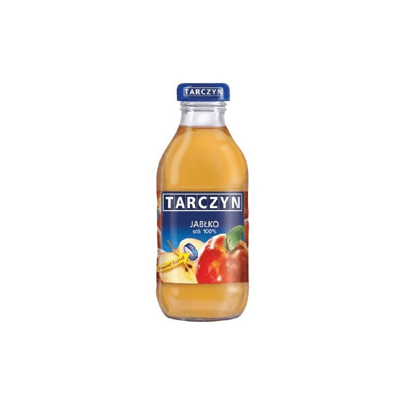 Sok TARCZYN jabłkowy 0,3l butelka szkło