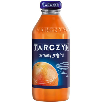 Napój TARCZYN 0,3l czerwony grapefruit butelka szkło Napój TARCZYN 0,3l czerwony grapefruit butelka szkło