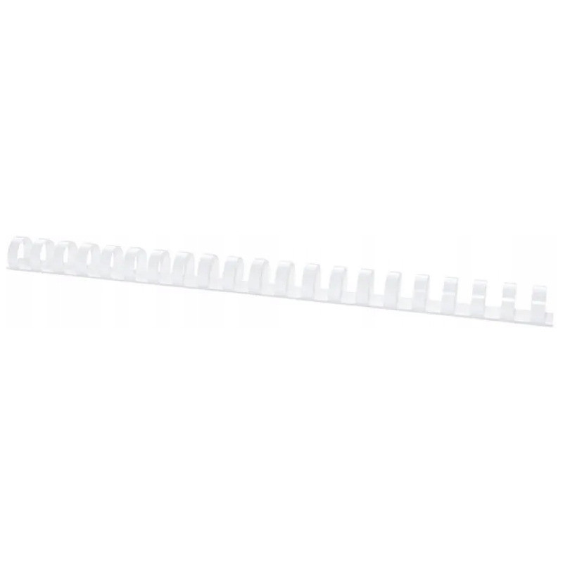 Grzbiet do bindowania NATUNA 5mm (100szt) biały