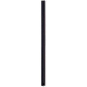 Grzbiety zaciskowe A4 9mm 80k (25szt) czarne 290901 DURABLE