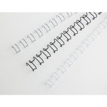 Grzbiety drutowe GBC A4 21L 10mm SLV (100szt) IB160837 Grzbiety drutowe GBC A4 21L 10mm SLV (100szt) IB160837