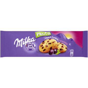 Ciastka MILKA PIEGUSKI 135g Czekolada i rodzynki Ciastka MILKA PIEGUSKI 135g Czekolada i rodzynki