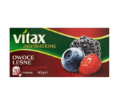 Herbata VITAX INSPIRATIONS (20 torebek 2g) OWOCE LEŚNE zawieszka