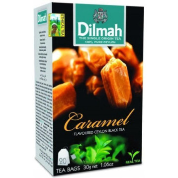 Herbata DILMAH (20 torebek) czarna z aromatem Karmel Herbata DILMAH (20 torebek) czarna z aromatem Karmel