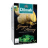Herbata DILMAH (20 torebek) czarna z aromatem Imbiru i Miodu 30g