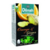 Herbata DILMAH (20 torebek) czarna z aromatem Pomarańczy i Imbiru