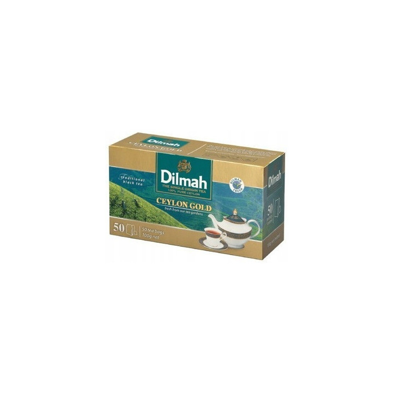 Herbata DILMAH CEYLON GOLD czarna 50t 2g