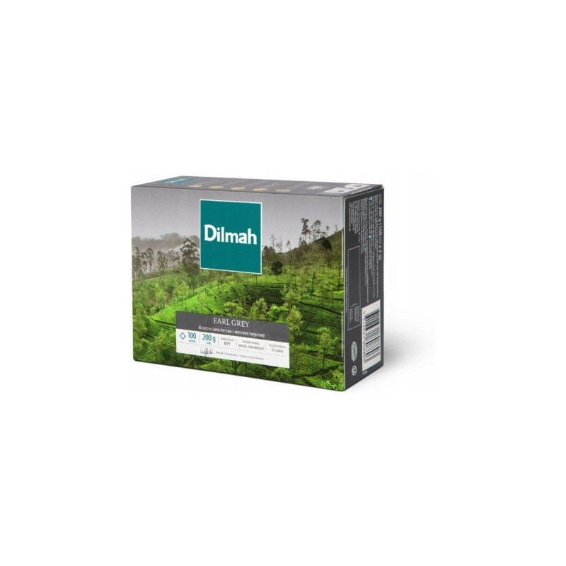 Herbata DILMAH (100szt x2g) czarna EARL GREY