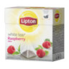 Herbata LIPTON PIRAMID (20 torebek) biała z aromatem malina Raspberry